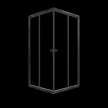 SanDav Вента-Блэк 80х80 (Щ0000057857) без поддона