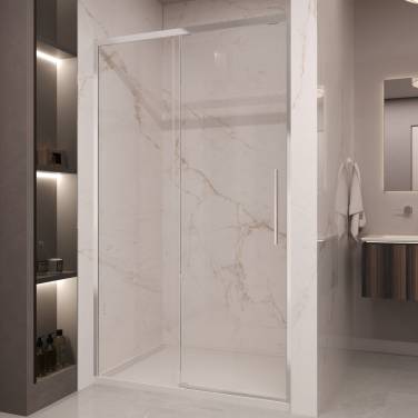 Vincea Stella VDS-1ST120CL, 1200, хром, стекло прозрачное