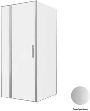 Allen Brau Priority 90x100 3.31026.BA + 3.31047.BA серебро браш без поддона