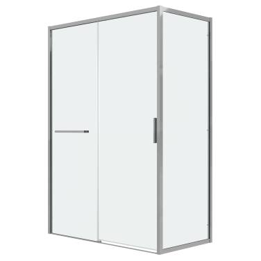 Grossman 120.K33.05.1390.10.00 Style (130*90*195) хром, стекло прозрачное, 2 места без поддона