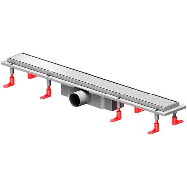 Am.Pm PrimeFlow 70 W02SC-U11-070-04SB с решеткой Хром матовый / под плитку Tile