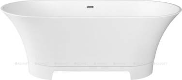 Aquanet Bloom Ellipse 165*75*58 POLY STONE, цвет матовый MATTE WHITE (198953) Aquanet Bloom Ellipse 165*75*58 POLY STONE, цвет матовый MATTE WHITE (198953)