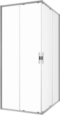 ALLEN BRAU 3.32022.BA PRIORITY S EASY CLEAN,OPTIWHITE 6мм,1200х900х2000мм, браш алюм (374354)