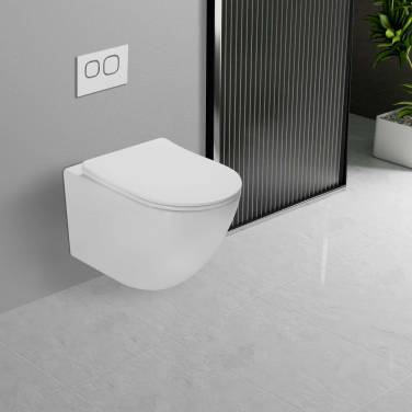 Vincea Tornado Globo VT1-14T, цвет белый, ультратонкое soft-close сиденье