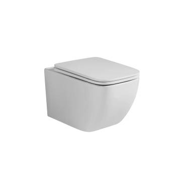 Grossman Thin Rim GR-5603S (520х365х345) тонкий ободок,белый с тонкой крышкой,микролифт,1 место