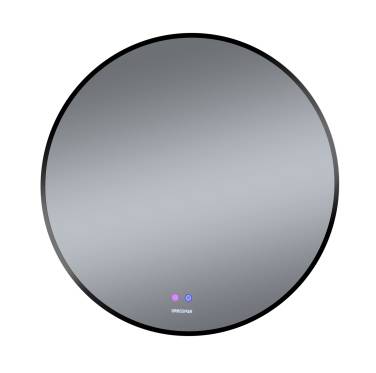 Grossman COSMO-норма BLACK (700*700*45) LED с сенсорным выключателем и подогревом