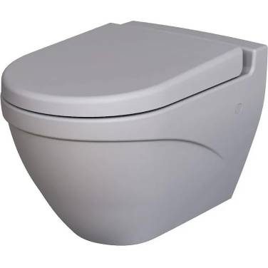 Ambassador Nord 133T20301 (535*385*360) СЕРЫЙ  МАТОВЫЙ подвесной, 1 место (чаша)