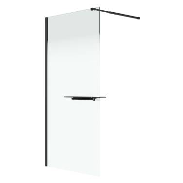 Niagara Nova NG-582-10BLACK (100х200) черный матовый,стекло белый градиент,1 место