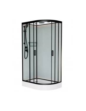 Frank F411L М Black левосторонняя низкий поддон
