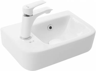 WELTWASSER AISBACH 10100 L 37,5x24,5 белый (левый)