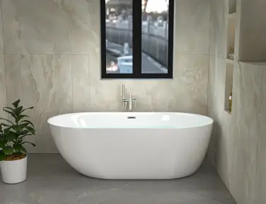 Ceruttispa COMO150 (1500x750x560) отдельностоящая, белая, со сливом-переливом