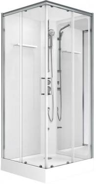 Aquanet Passion S 3.0 90x90, прозрачное стекло