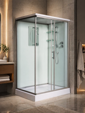WeltWasser WW500 LAINE XL 1212 с поддоном 80x80x210 см