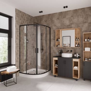 Niagara Nova NG-6806-08 BLACK 90x90 без поддона