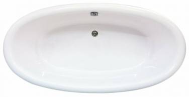 AquaStone Оливия 180 на ножках иск. камень угловая