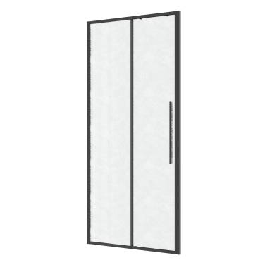 Niagara Nova NG-34-L9CHGR (90х195) графит,раздвижная влево,стекло шиншилла,1 место