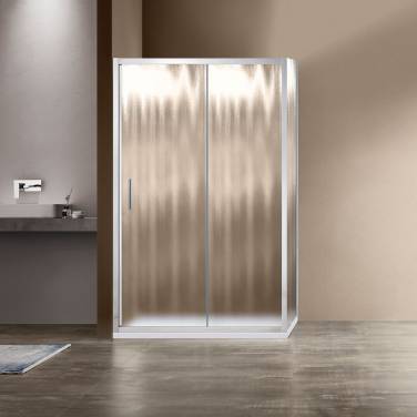 Vincea Garda VSR-1G8010CH, 1000x800, хром, стекло шиншилла без поддона