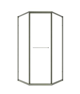Timo TTSS-100/13C-8L, раздвиж 1000*1000*2000, проф никель, стекло проз 8 мм
