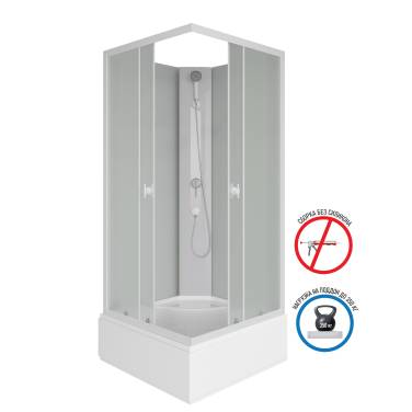 Niagara Promo P90/26Q/MT/BK (900х900х2000) 4 места