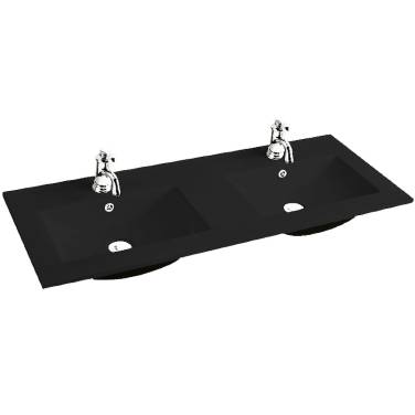 WELTWASSER DEILBACH 7506-1202 MT-BL 120,5x47,0 черный матовый