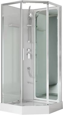 Aquanet Passion P 3.0 90x90, прозрачное стекло