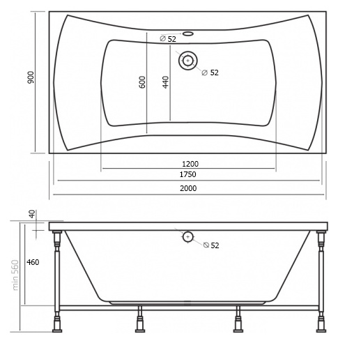 Alpen Luna 200x90 Alpen Luna 200x90