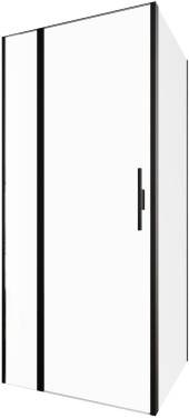 Allen Brau Priority 90x80 3.31003.BBA + 3.31015.BBA черный браш без поддона