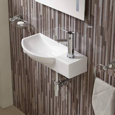 WeltWasser Aisbach 7945 GL-WT R правый, белый глянец