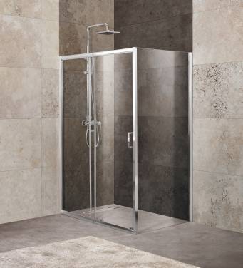 BelBagno UNIQUE-AH-1-120/135-80-C-Cr без поддона