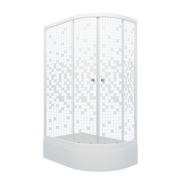 SanDav Коралл 120*80 В Левое (Щ0000061782) с поддоном