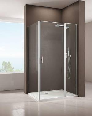 Allen Brau Priority 90x90 3.31001.00 + 3.31016.00 хром без поддона