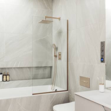 MaybahGlass в узком профиле, 8 мм, Стекло Бесцветное, 30x140 (MGV-248-2у)