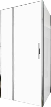 Allen Brau Priority 100x90 3.31004.00 + 3.31016.00 хром без поддона