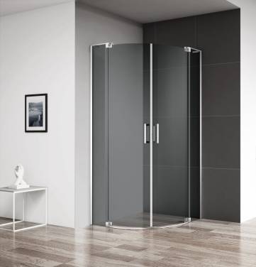 CEZARES SLIDER-R-2-90/100-GRIGIO-Cr без поддона