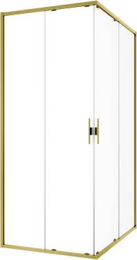 ALLEN BRAU 3.32024.GB PRIORITY S EASY CLEAN,OPTIWHITE 6мм,1200х900х2000мм, золото браш (374356)