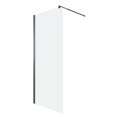 Niagara Eco NG-551-90BLACK (90х190) черный,стекло прозрачное,1 место