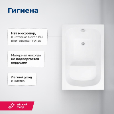 Aquanet Seed 110x70 (с каркасом)