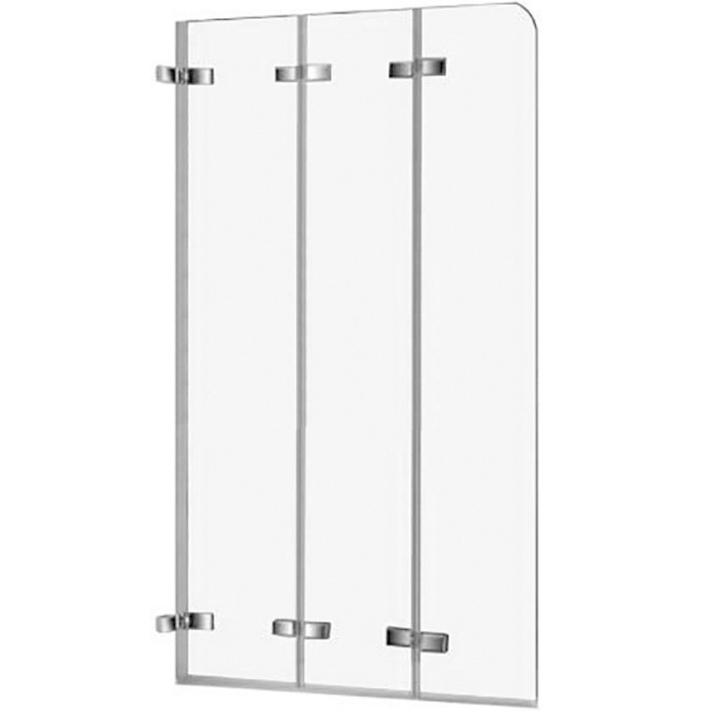 WeltWasser WW100 ZD3 75 10000000935 профиль Хром стекло прозрачное