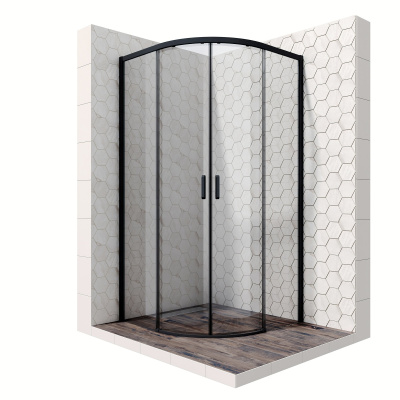 Ambassador Queen 11011201Black 90x90 без поддона