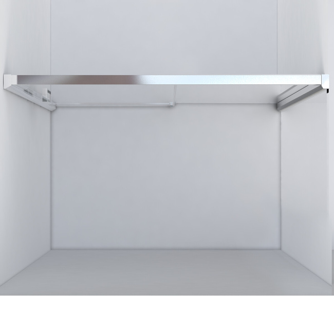 Vincea Lugano VDS-1L160CL-1, 1600, хром, стекло прозрачное