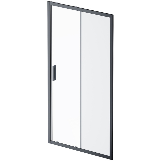 AM.PM Gem Solo 110 W90G-110-1-195BM профиль Черный матовый стекло матовое-прозрачное