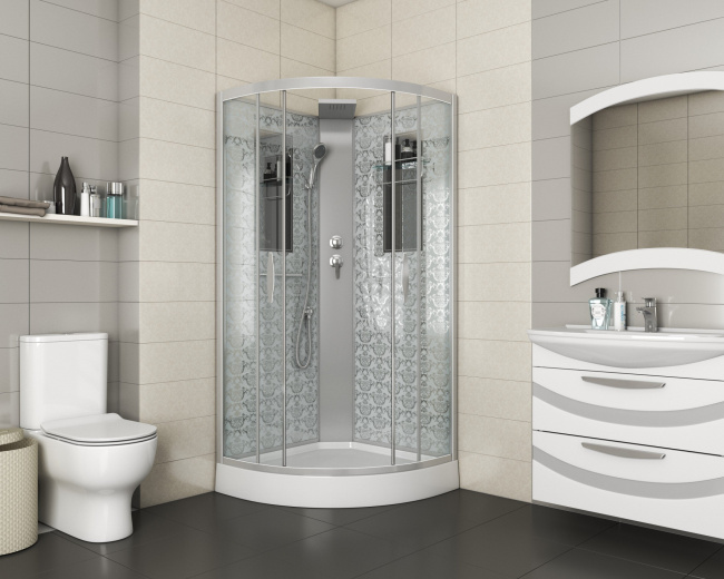 Niagara Luxe NG-7715WBK 90x90