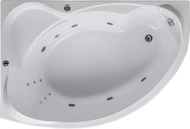 Aquanet Jamaica 160x100 L (с каркасом)