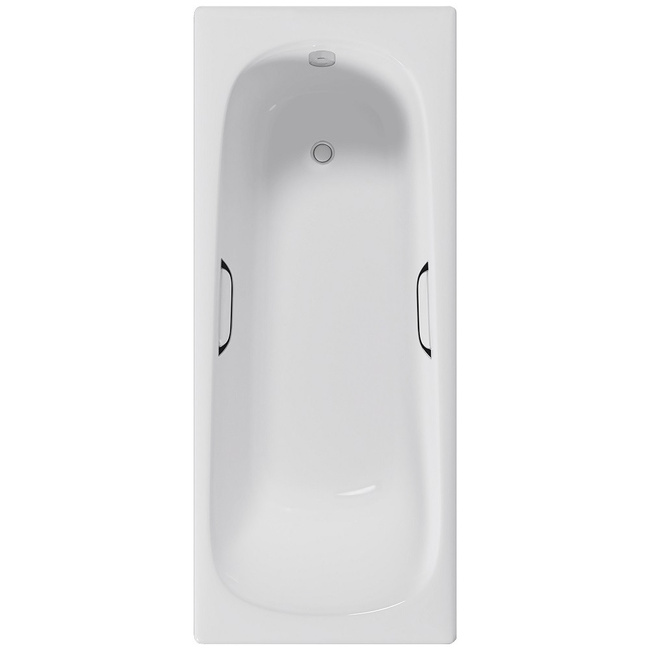 Delice Continental 120х70 (в комплекте ванна с ручками хром, без ножек и слива-перелива)