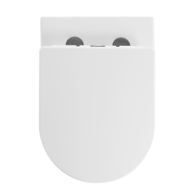 Grossman Thin Rim GR-5604SQ (520х360х355) тонкий ободок,белый с тонкой крышкой,микролифт,смыв торнадо,1 место