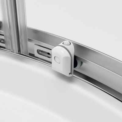 AM.PM W88E-205-080MT64 X-Joy Twin Slide c поддоном, 80x80