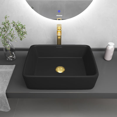 Grossman GR-3016BM (480х370х130) черная матовая,1 место