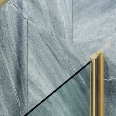 MaybahGlass поворотная на монопетле, 6 мм, Стекло Бесцветное, 40x140 (MGV-596-3)