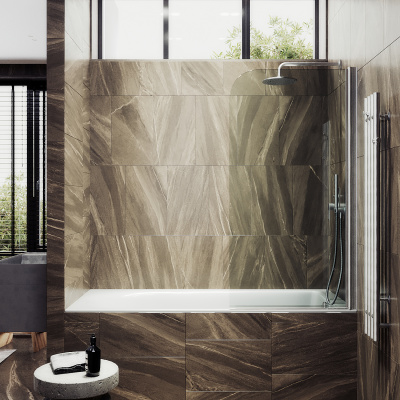 MaybahGlass поворотная на монопетле, 6 мм, Стекло Бесцветное, 50x140 (MGV-597-5)