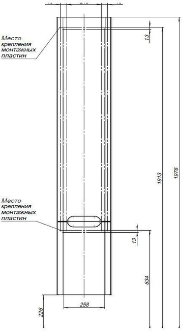 Aquanet София 35 L белый глянец